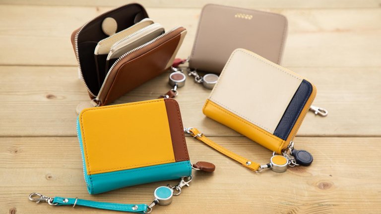 丸いつまみのマルチウォレット発売のお知らせ